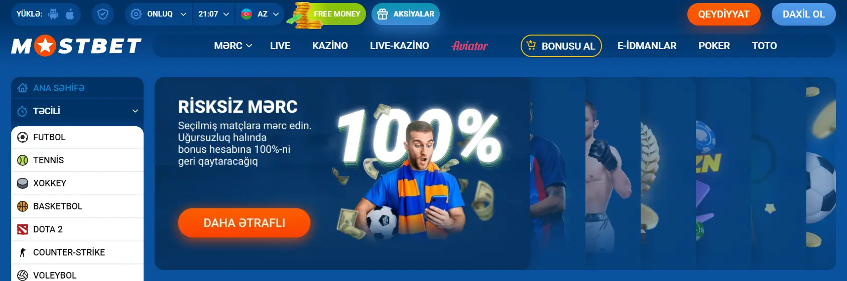 Mostbet oyunçuların rəyləri