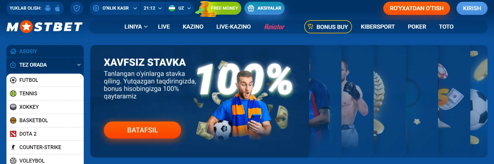 Mostbet o'yinchilarning fikrlari
